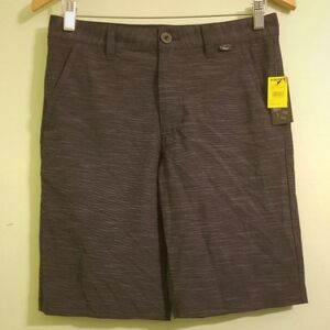 Nitrous Black Boy Shorts Size 16 Dark Gray New with Tags Tillys